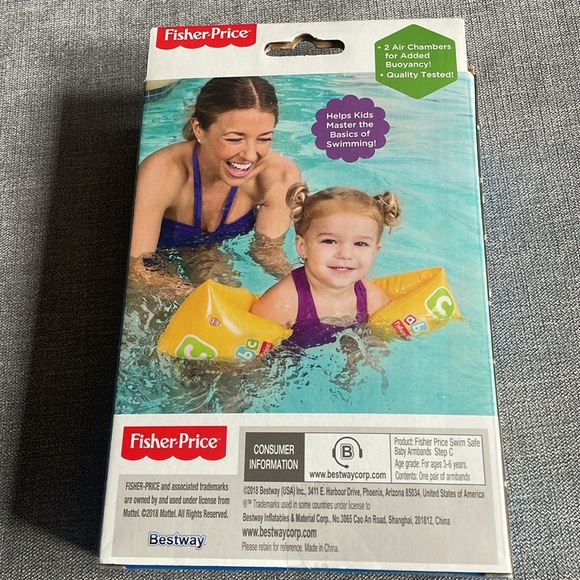 Fisher Price Bestway Swim Safe Baby Armbands Step C - Picture 5 of 5